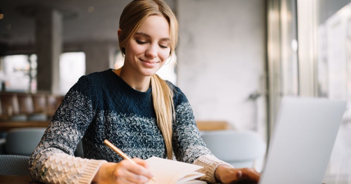 Software engineer making an interview for a large company